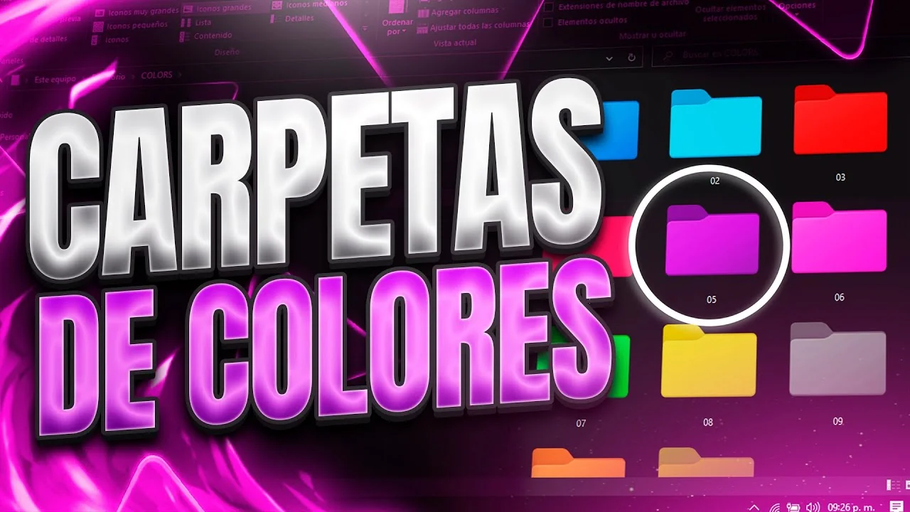 Cómo Personalizar Carpetas con Colores en Windows 10 y 11